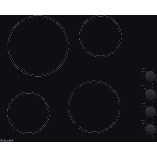 Hotpoint HR 619 CH Hob - Black