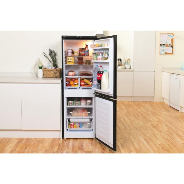 Indesit IBD5515B1 Freestanding Fridge Freezer - Black