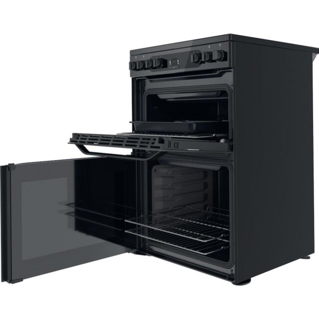 Hotpoint HDM67V92HCB/UK Double Cooker - Black