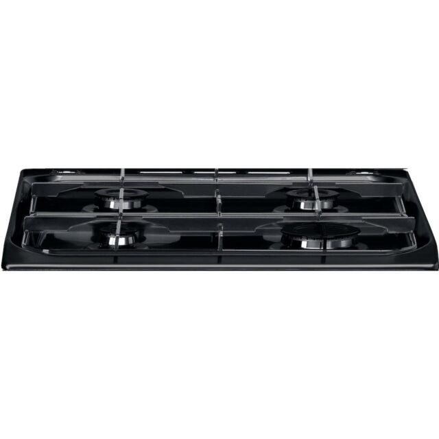 Hotpoint HD5G00CCBK/UK Gas Freestanding 50cm Double Cooker - Black