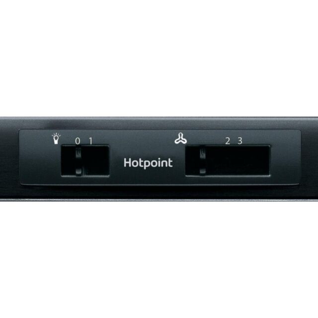 Hotpoint PSLMO 65F LS K Cooker Hood - Black