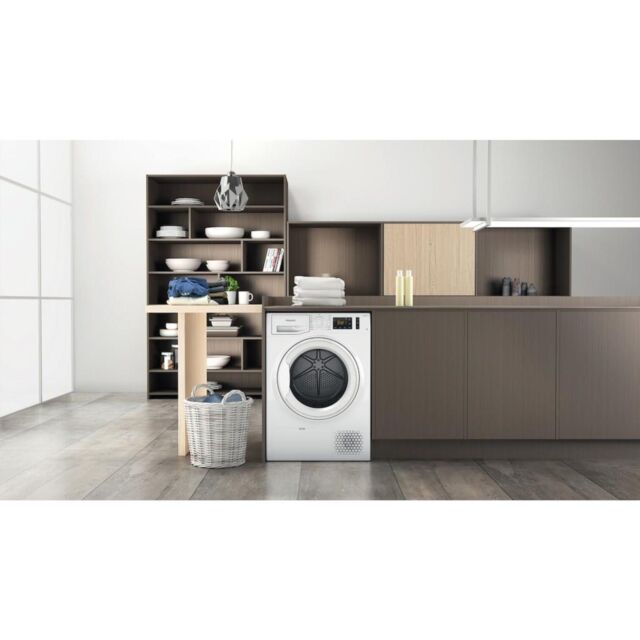 Hotpoint Crease Care Heat Pump Tumble Dryer - White - 8kg - A++ Rated - NT M11 82 UK