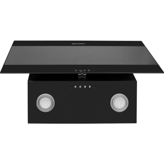 Indesit IHVP 6.6 LM K Cooker Hood in Black