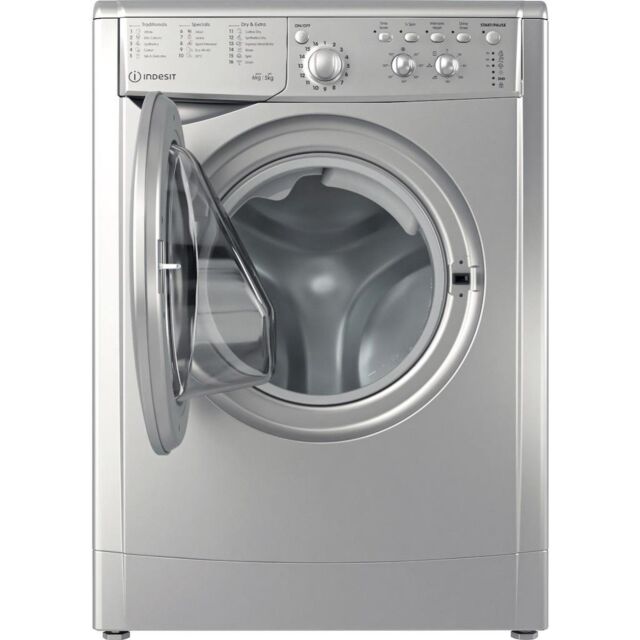 Indesit IWDC 65125 S UK N Ecotime Washer Dryer - Silver