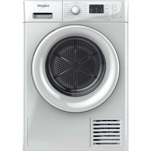 Whirlpool Condenser Tumble Dryer: Freestanding, 8kg - FT CM10 8B UK