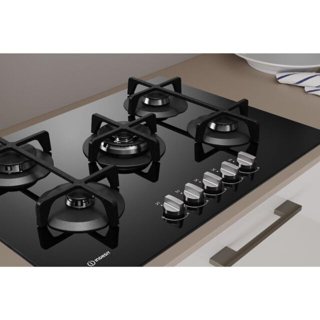 Indesit ING 72T/BK Gas Hob