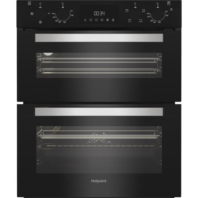 Hotpoint DUH10DB Built-In Double Oven - Black