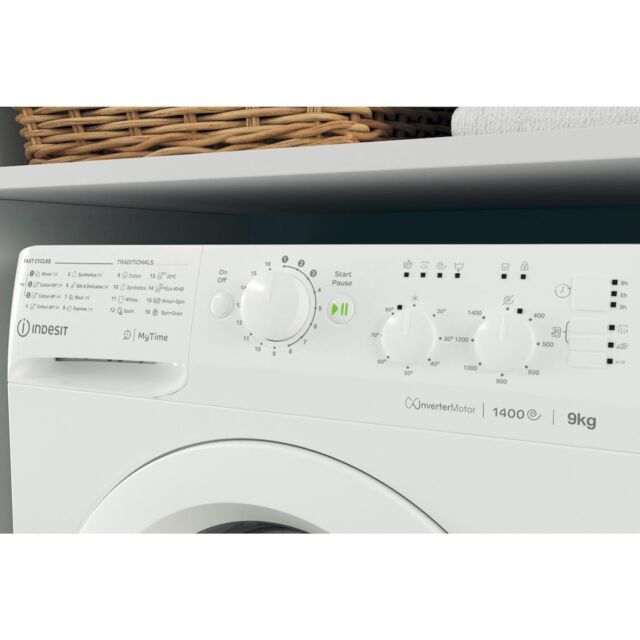 Indesit MTWC 91495 W UK N 9kg 1400 Spin Washing Machine