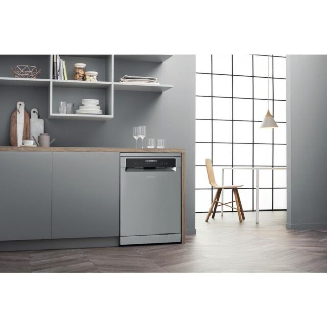 Hotpoint HFP 5O41 WLG X UK Dishwasher - Stainless Steel