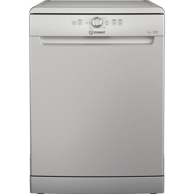 Indesit D2F HK26 S UK 60cm Dishwasher - Silver