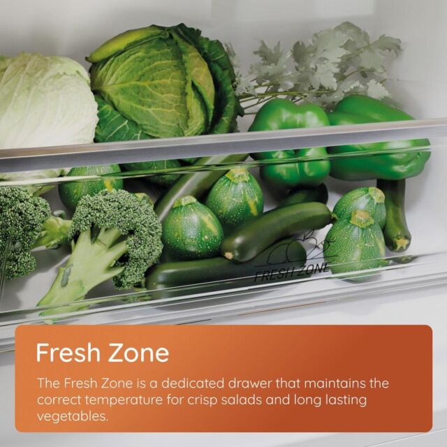 Hotpoint H55R1112XUK Freestanding Undercounter Fridge - Inox