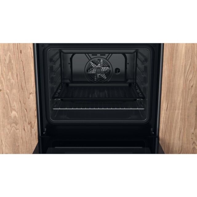Hotpoint HS67V5KHX Freestanding Electric Cooker - Inox