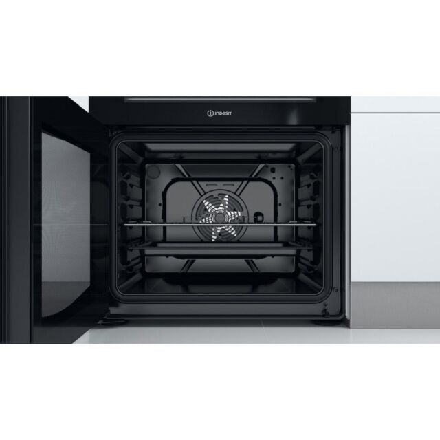 Indesit ID67V9KMW/UK Double Cooker - White