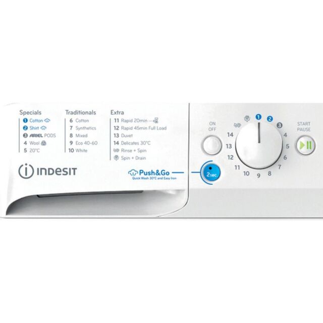 Indesit BWE 71496X WV UK Freestanding 7kg Washing Machine