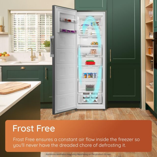 Hotpoint HTSD18F013H1 No Frost Tall Integrated Freezer