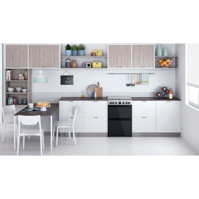 Indesit ID67G0MCX/UK Double Cooker - Inox