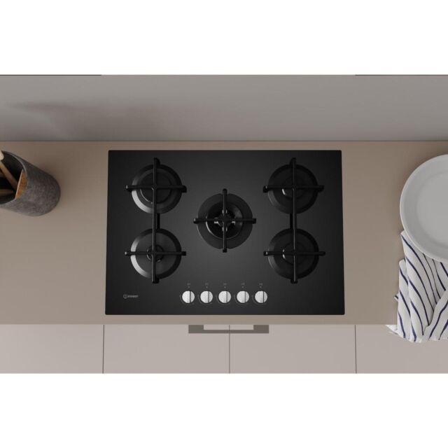 Indesit ING 72T/BK Gas Hob