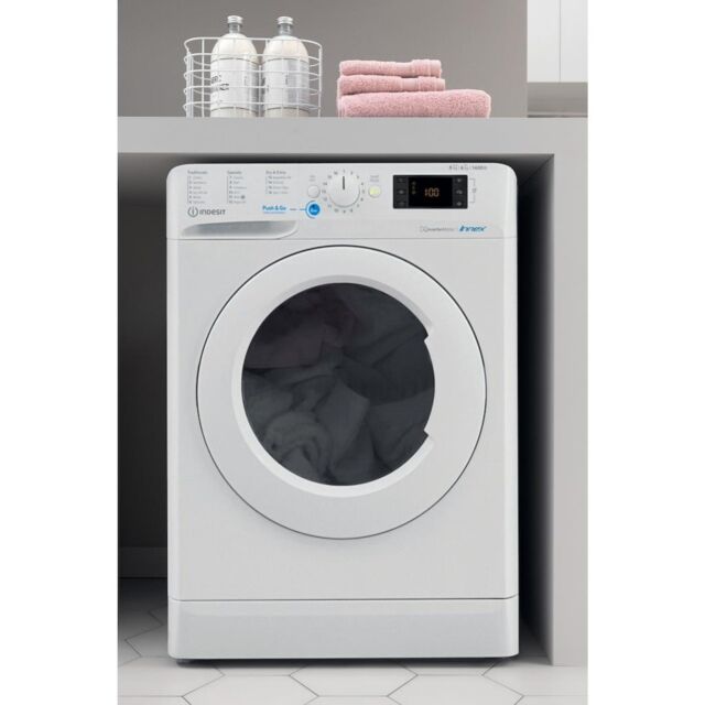 Indesit Innex BDE 1071682X W UK N Washer Dryer - White