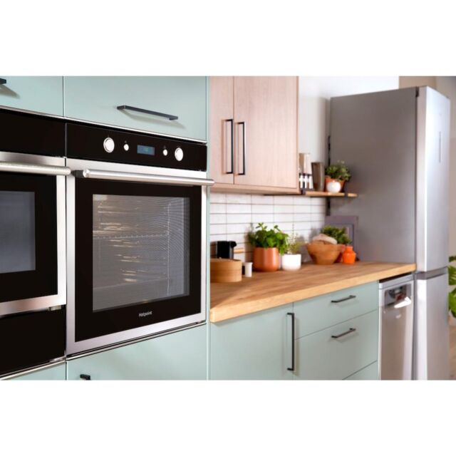 Hotpoint MP 676 IX H Built-In Microwave - Stainless Steel