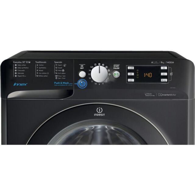 Indesit Freestanding front loading washing machine: 9kg