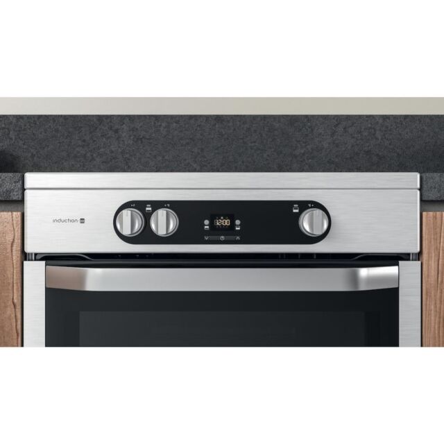 Hotpoint HDM67I9H2CX/UK Double Cooker - Inox