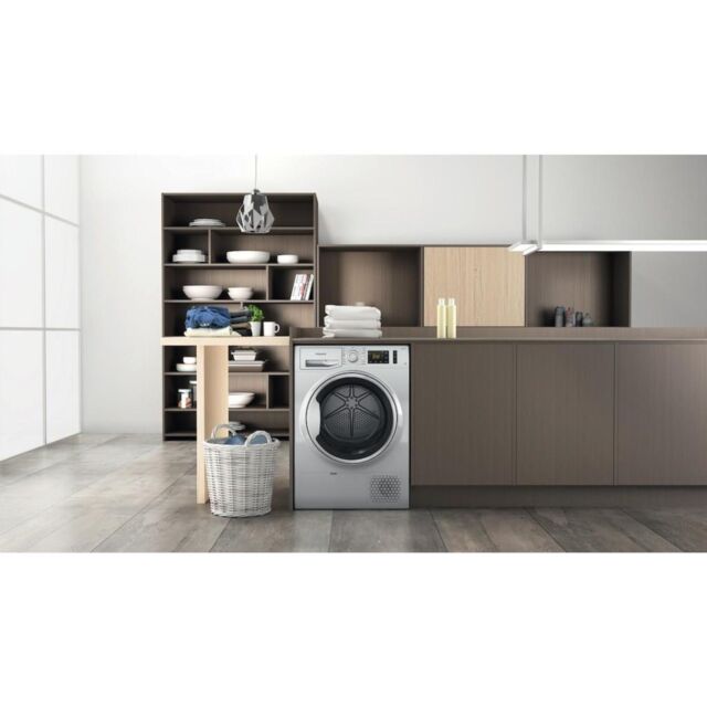 Hotpoint CreaseCare Heat Pump Tumble Dryer - Silver - 8kg - A++ Rated - NT M11 82SSK UK