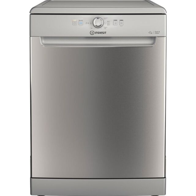 Indesit DFE 1B19 X UK Dishwasher - Silver