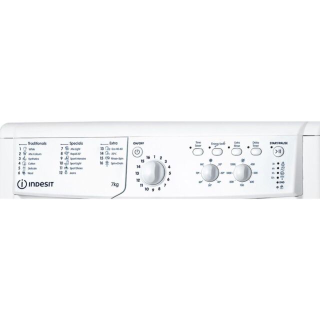 Indesit IWC 71252 W UK N Ecotime Washing Machine - White