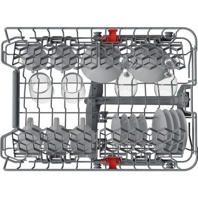 Hotpoint HSIO 3T223 WCE UK N Integrated Slimline Dishwasher - Silver