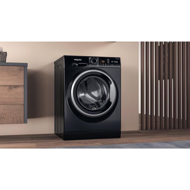 Hotpoint NSWF 944C BS UK N Washing Machine - Black