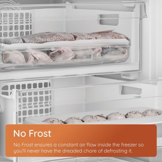 Hotpoint HPKH1261S4UK Freestanding No Frost Fridge Freezer - Silver