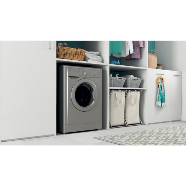 Indesit IWDC 65125 S UK N Ecotime Washer Dryer - Silver