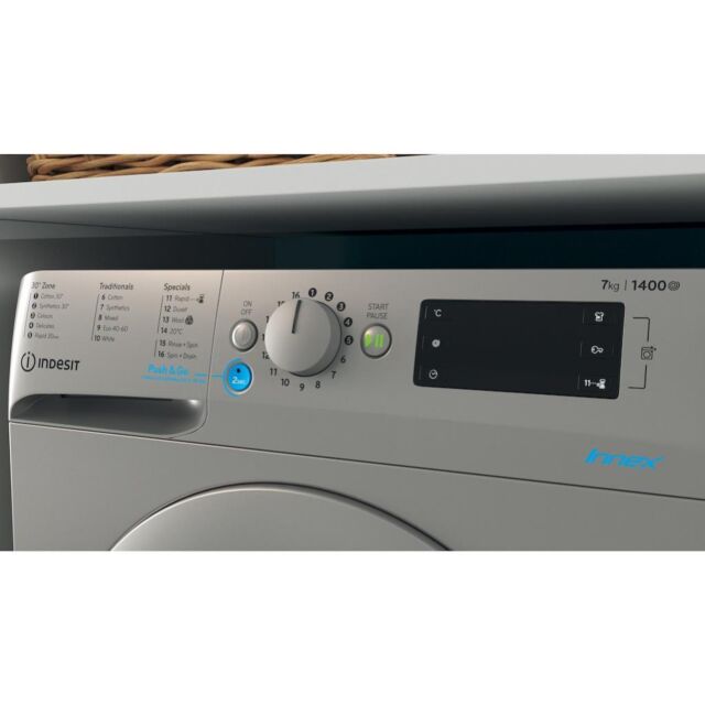Indesit BWE 71452 S UK N Innex Washing Machine - Silver