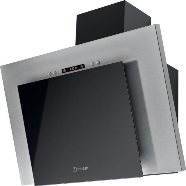 Indesit IHVP 6.4 LL K Cooker Hood - Black