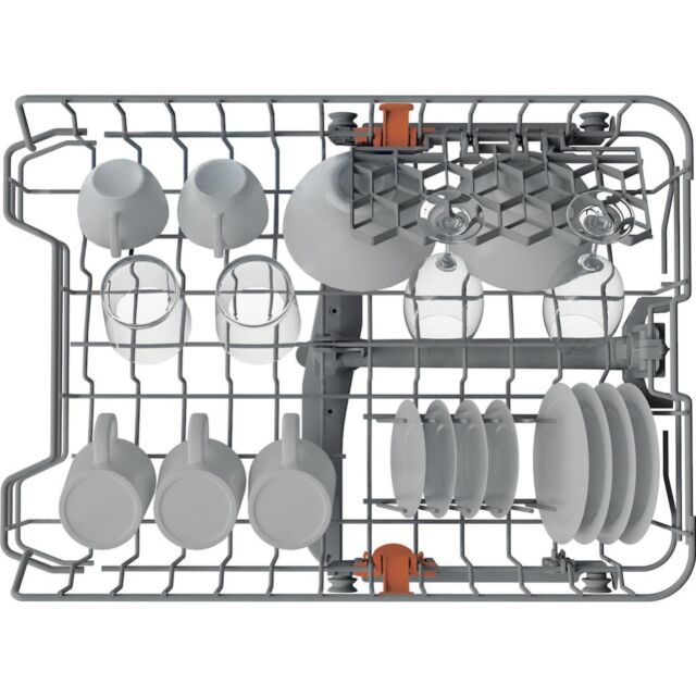 Hotpoint HP2FE10CS90WUK Freestanding 45cm Slimline Dishwasher with 10 Place Settings - White
