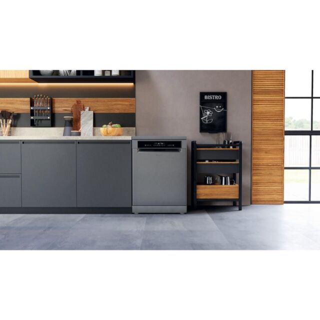 Hotpoint HFP 5O41 WLG X UK Dishwasher - Stainless Steel