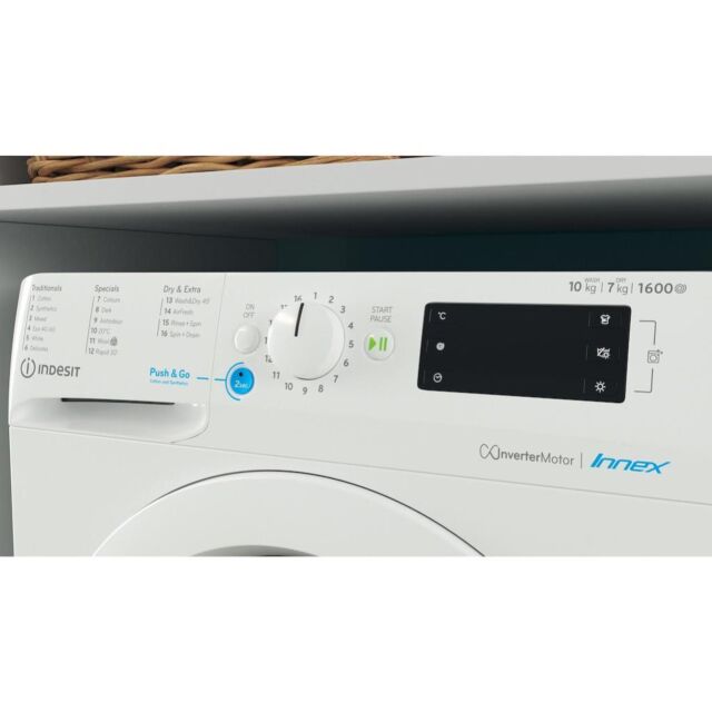 Indesit BDE107625XWUKN Washer Dryer - White