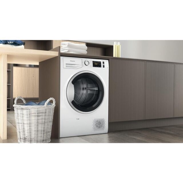 Hotpoint NT M11 92SK ActiveCare Freestanding 9kg Heat Pump Tumble Dryer - White