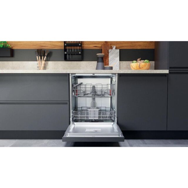 Hotpoint H3B L626 X UK Semi-Integrated Dishwasher - Inox