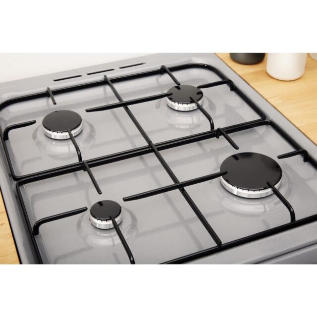 Indesit IS5G1PMSS/UK Cooker - Silver