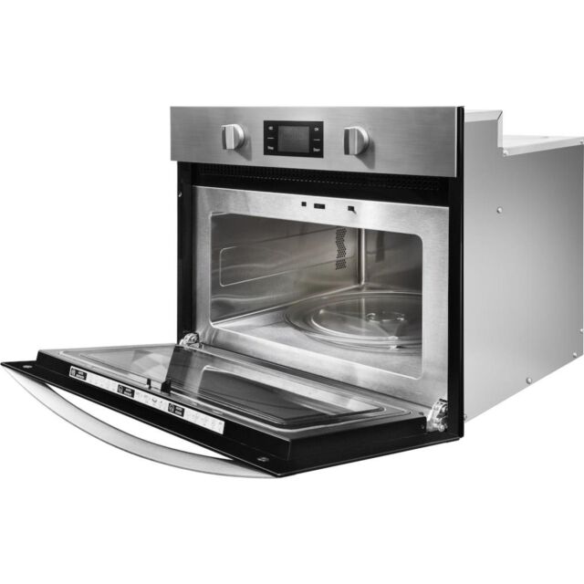 Indesit MWI 3443 IX Built-In Microwave in Stainless Steel