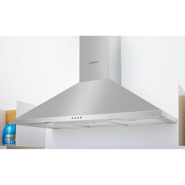 Indesit IHPC 9.5 LM X Cooker Hood - Silver
