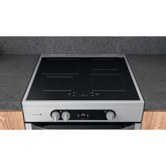 Hotpoint HDM67I9H2CX/UK Double Cooker - Inox
