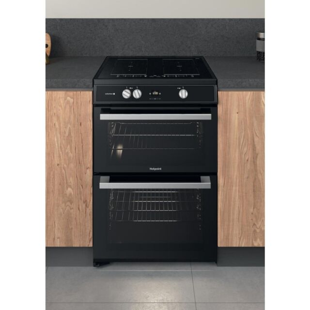 Hotpoint HDT67I9HM2C/UK Double Cooker - Black