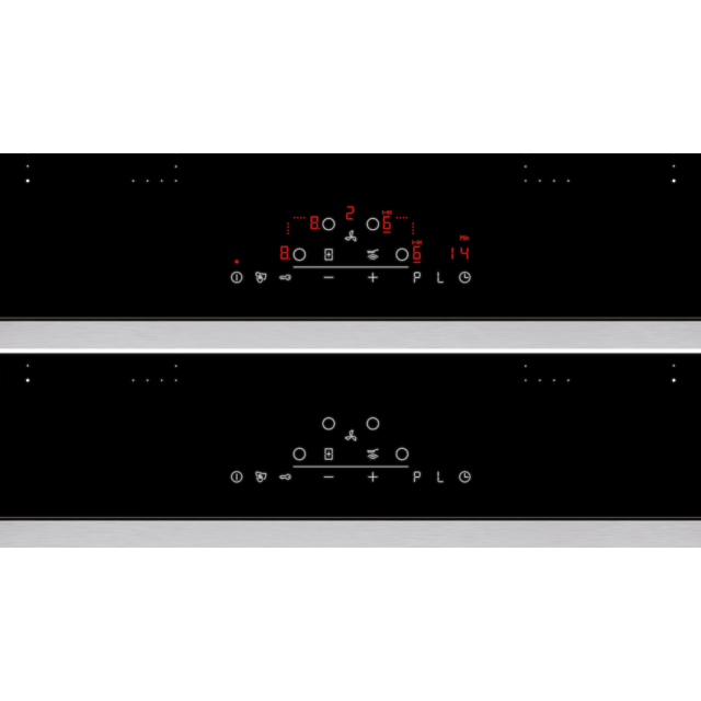 Neff T48TD7BN2, Induction hob with integrated ventilation system