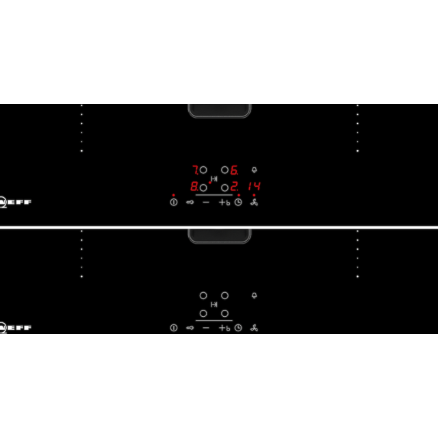 Neff T46CB4AX2, Induction hob with integrated ventilation system