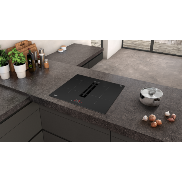 Neff T46CB4AX2, Induction hob with integrated ventilation system
