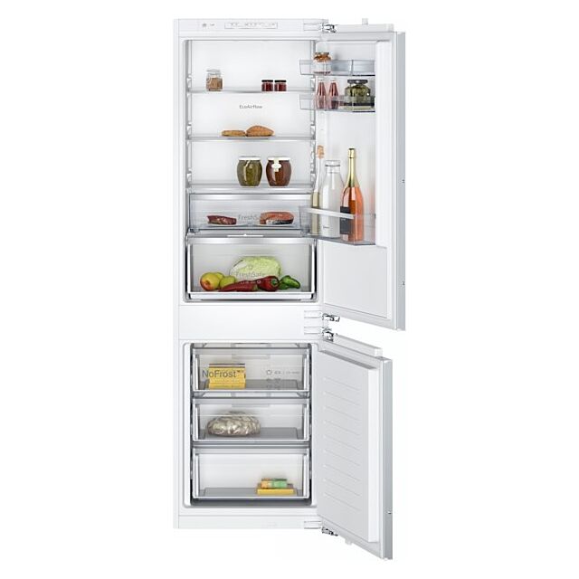 Neff KI7867FE0, Built-in fridge-freezer with freezer at bottom