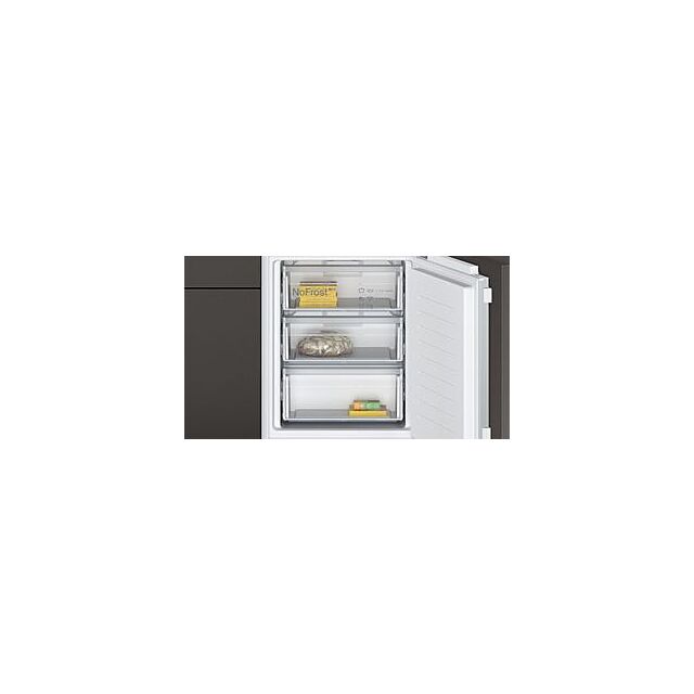 Neff KI7861FF0G, Built-in fridge-freezer with freezer at bottom