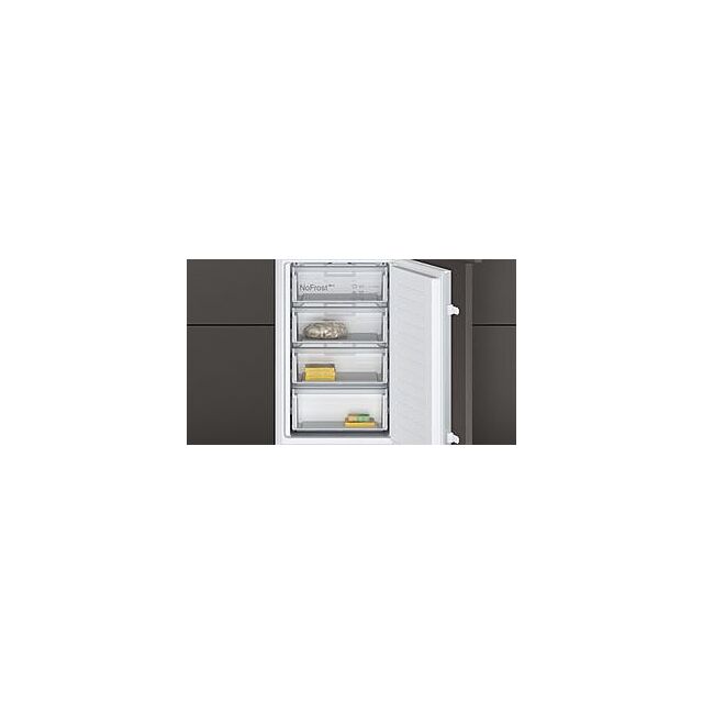 Neff KI7851SF0G, Built-in fridge-freezer with freezer at bottom
